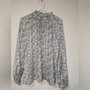 Floral Print Women's Top